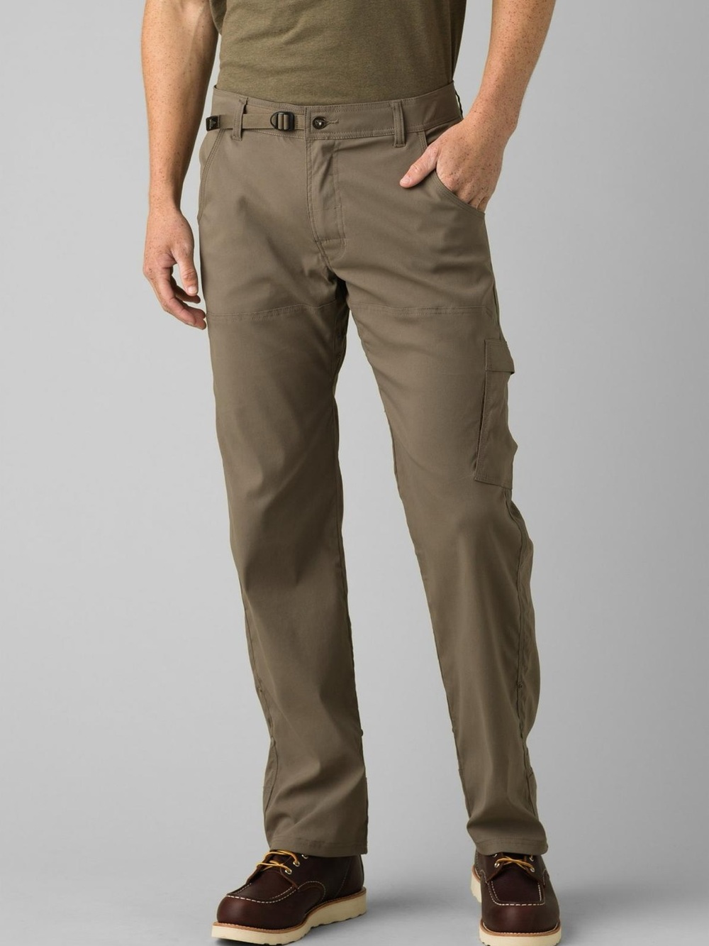prAna Stretch Zion Relaxed Cargo Pants Olive Brown 28x30 Hiking